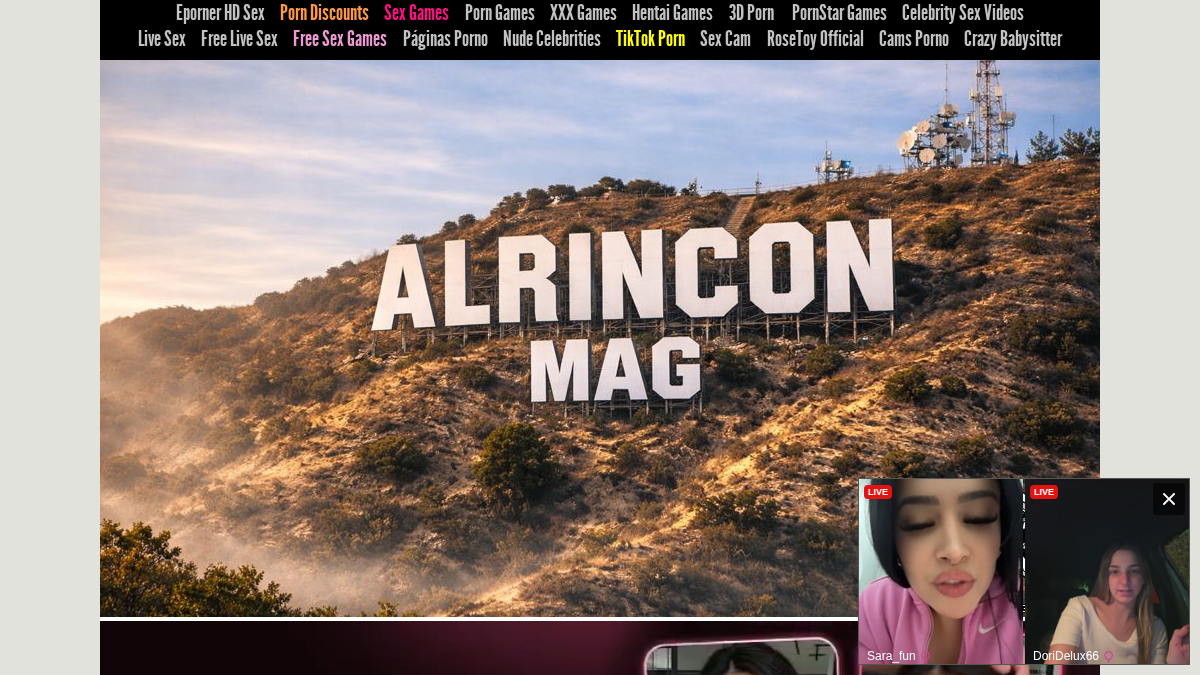 AlRincon website preview
