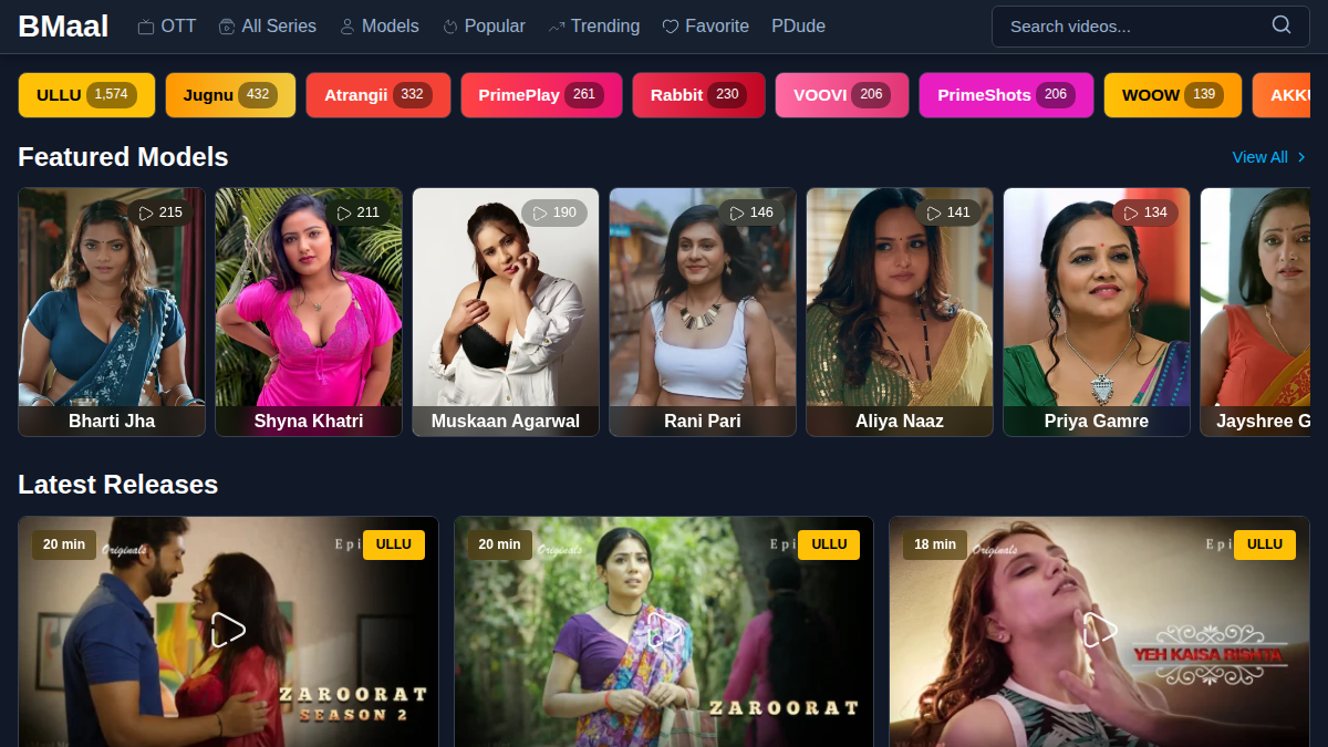 BMaal website preview
