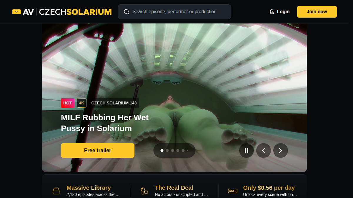 Czech Solarium website preview
