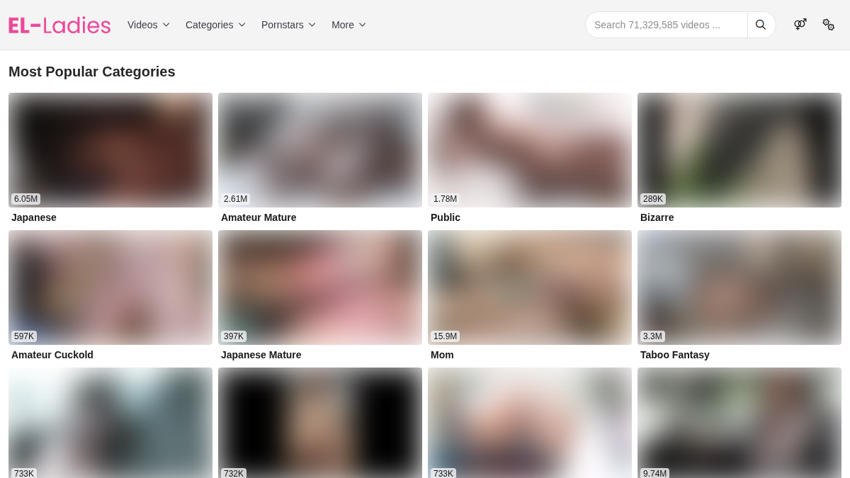 El Ladies website preview