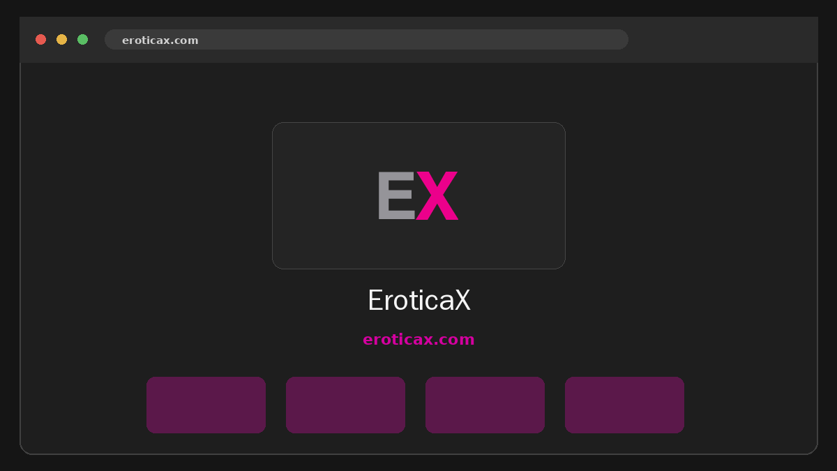 EroticaX website preview