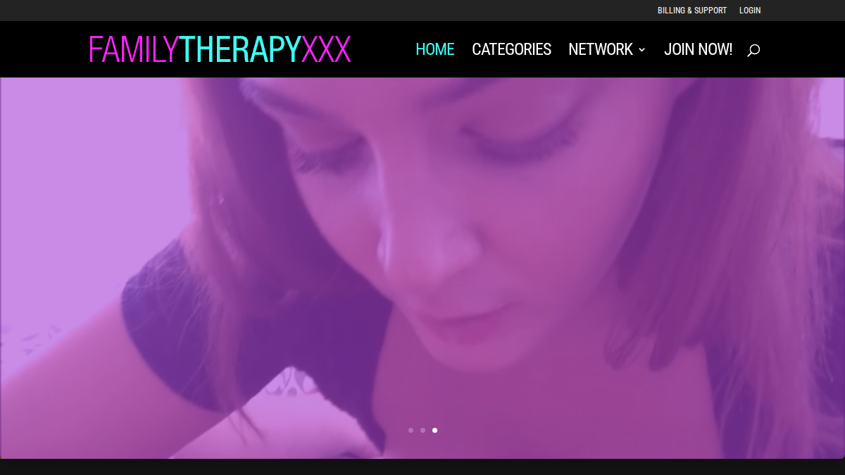 Family Therapy XXX website preview