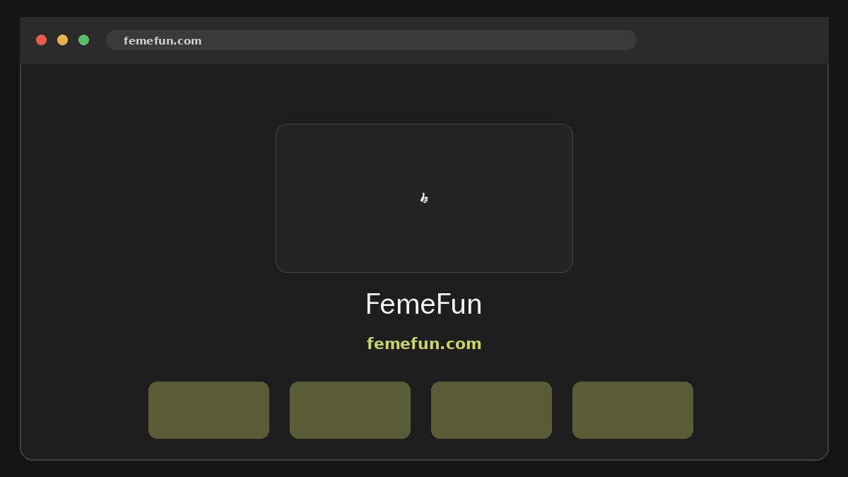 FemeFun website preview