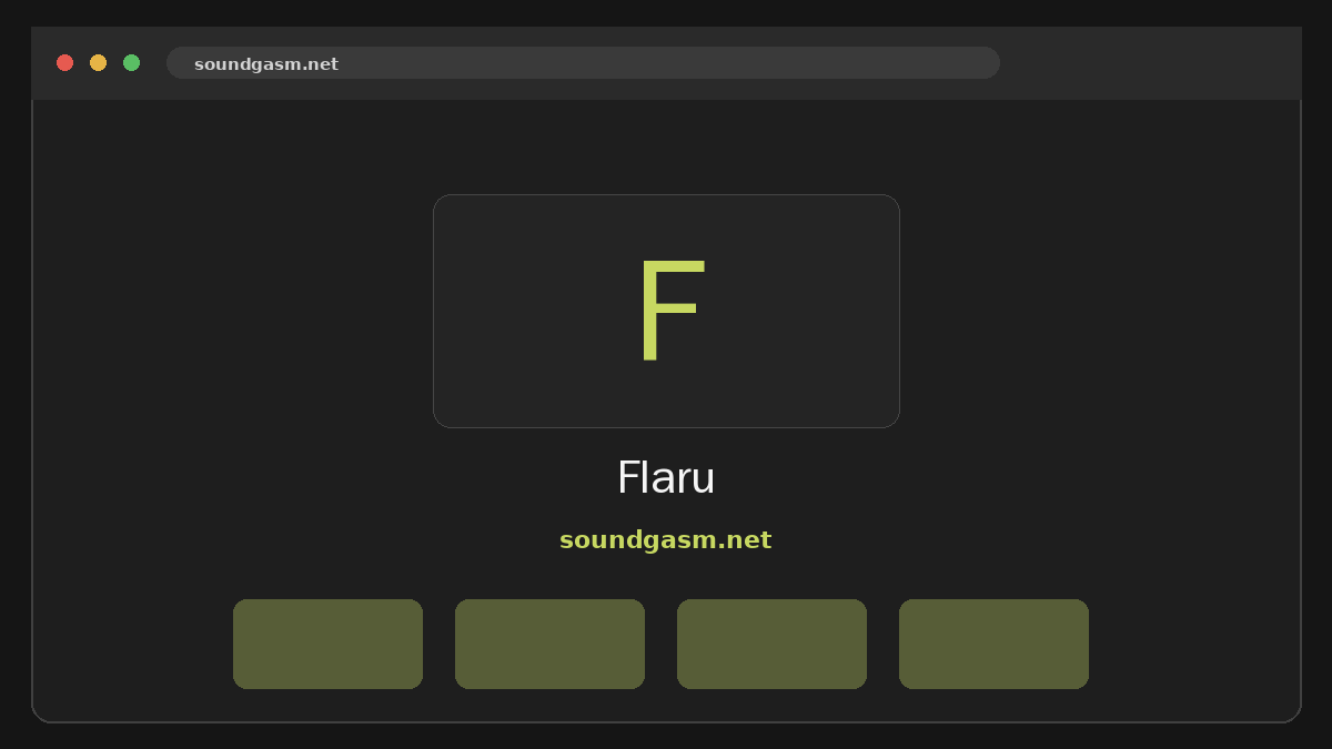 Flaru website preview
