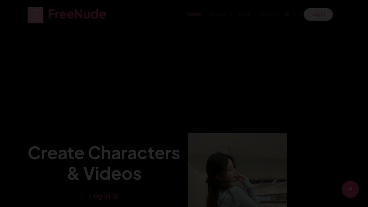 FreeNude website preview