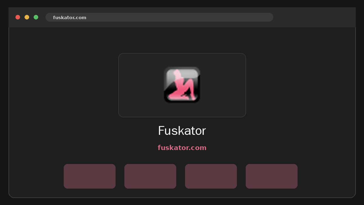 Fuskator website preview