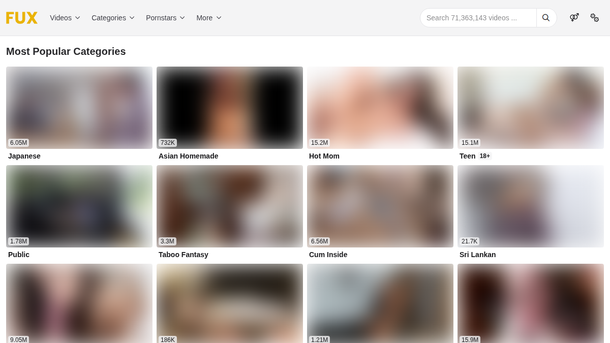Fux.com website preview