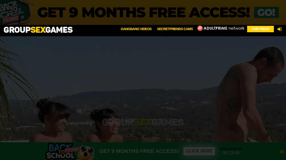 Group Sex Games website preview