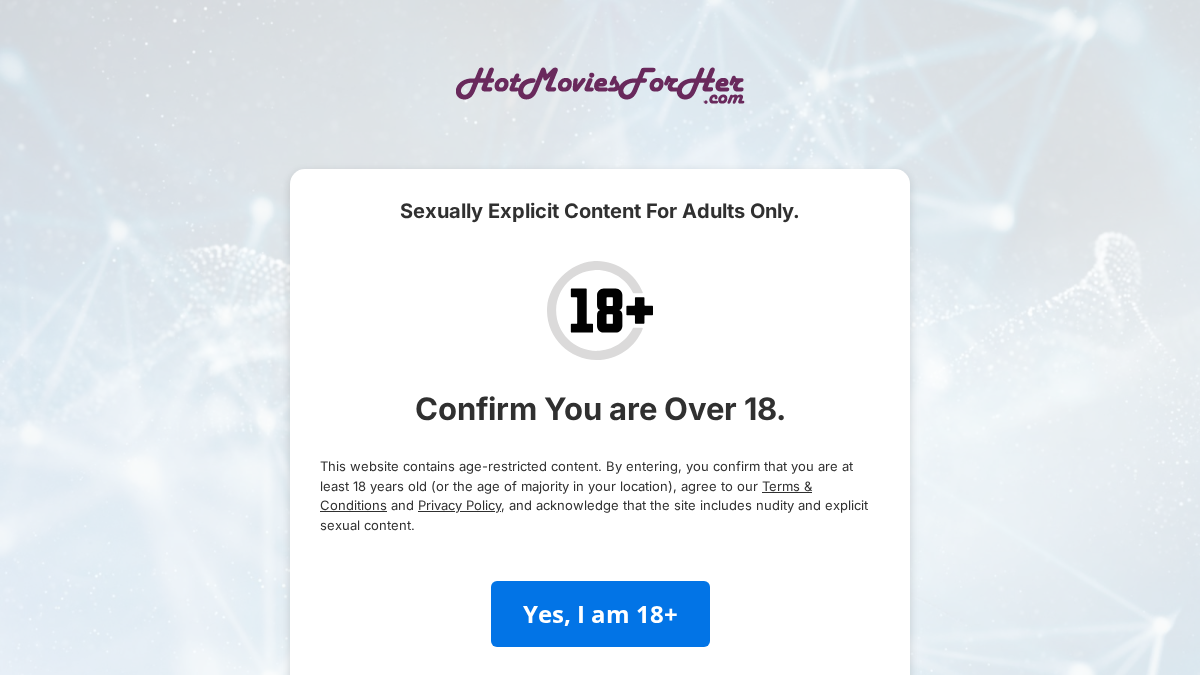 HotMoviesForHer website preview