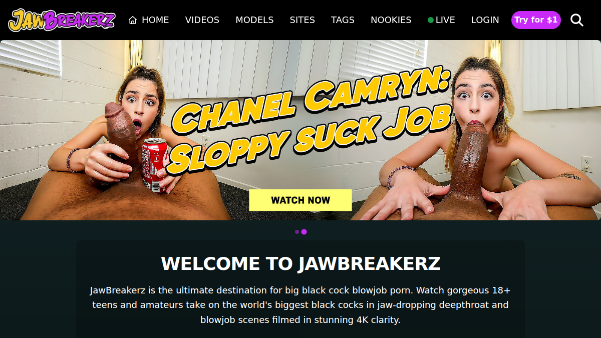 JawBreakerz website preview