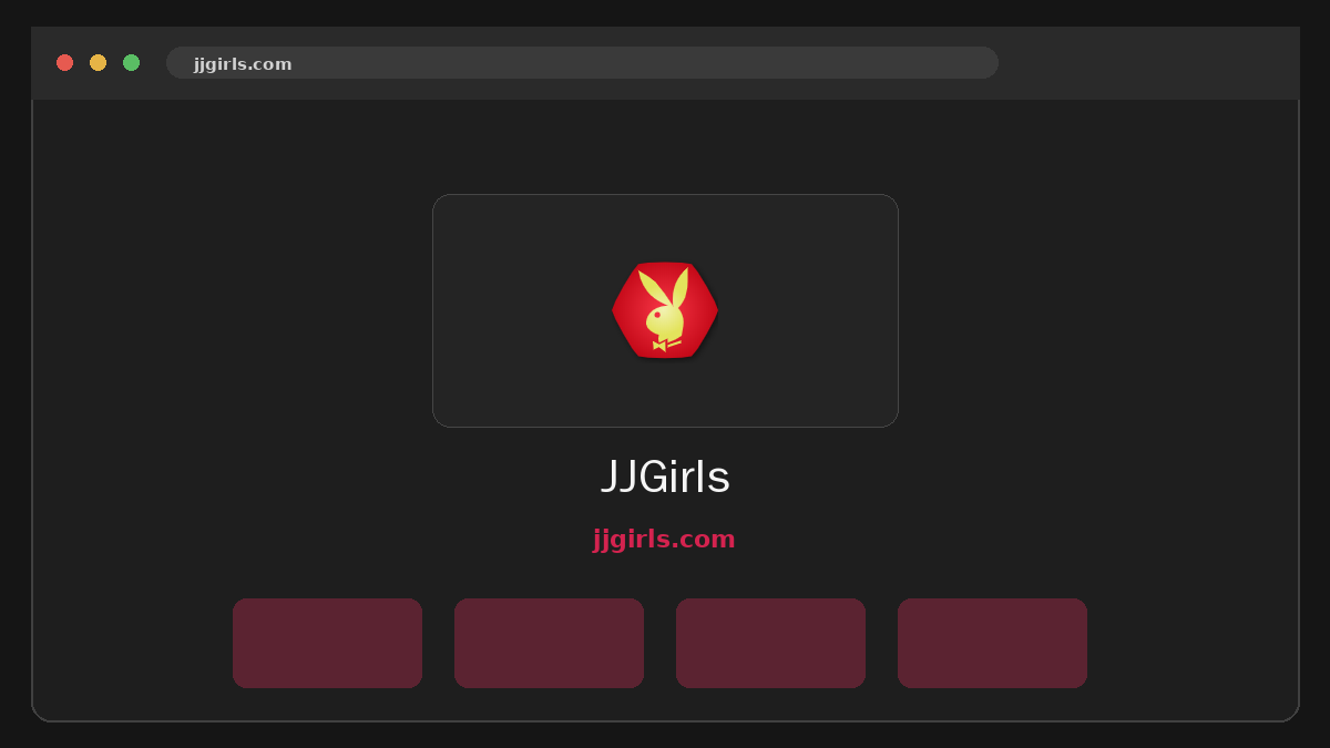JJGirls website preview