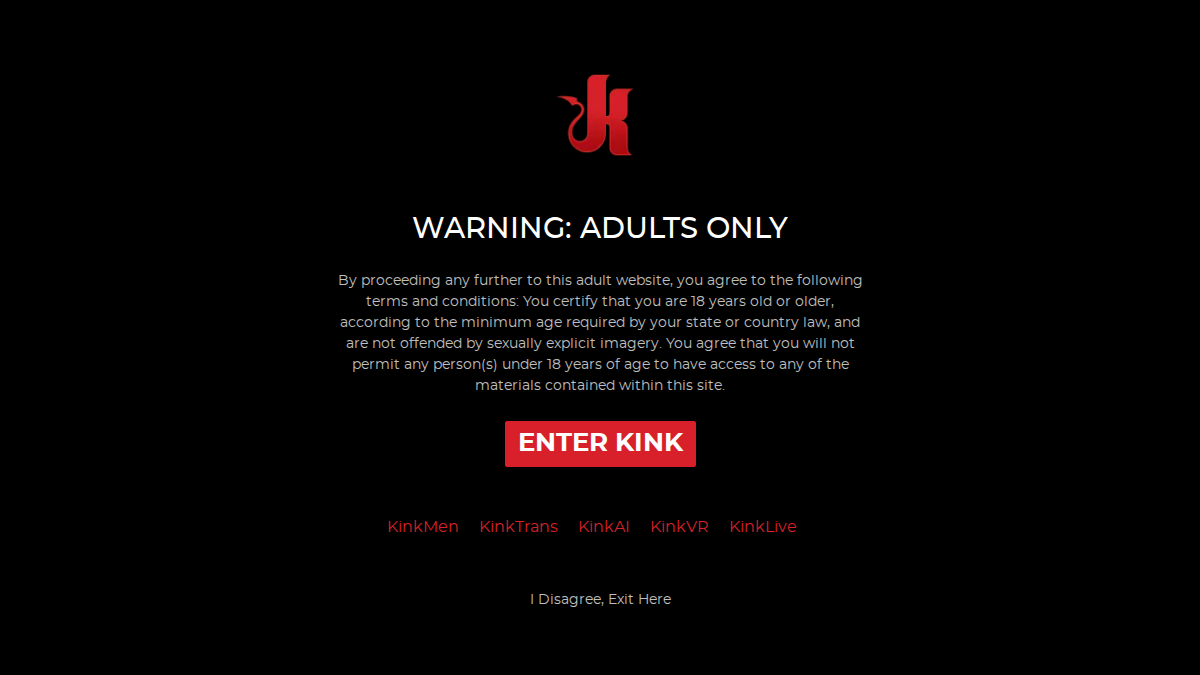 Kink website preview