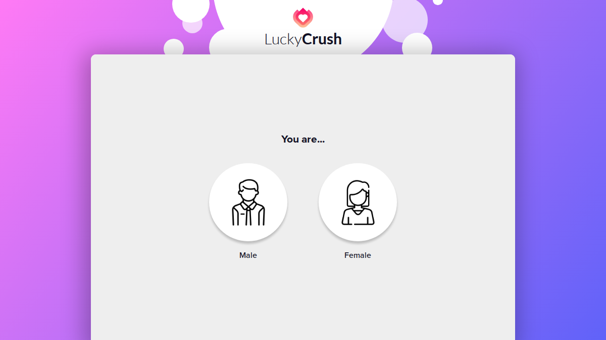 LuckyCrush website preview