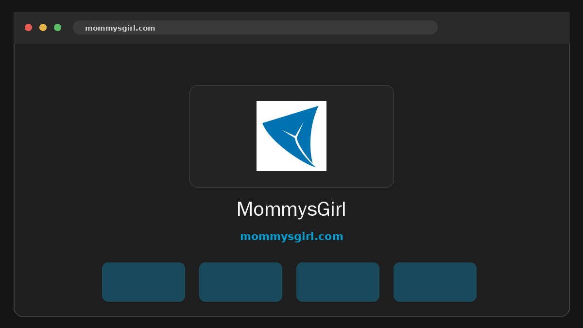 MommysGirl website preview