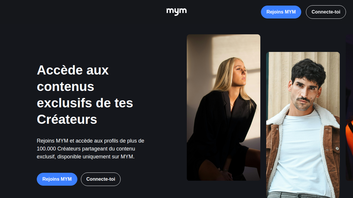 MYM website preview