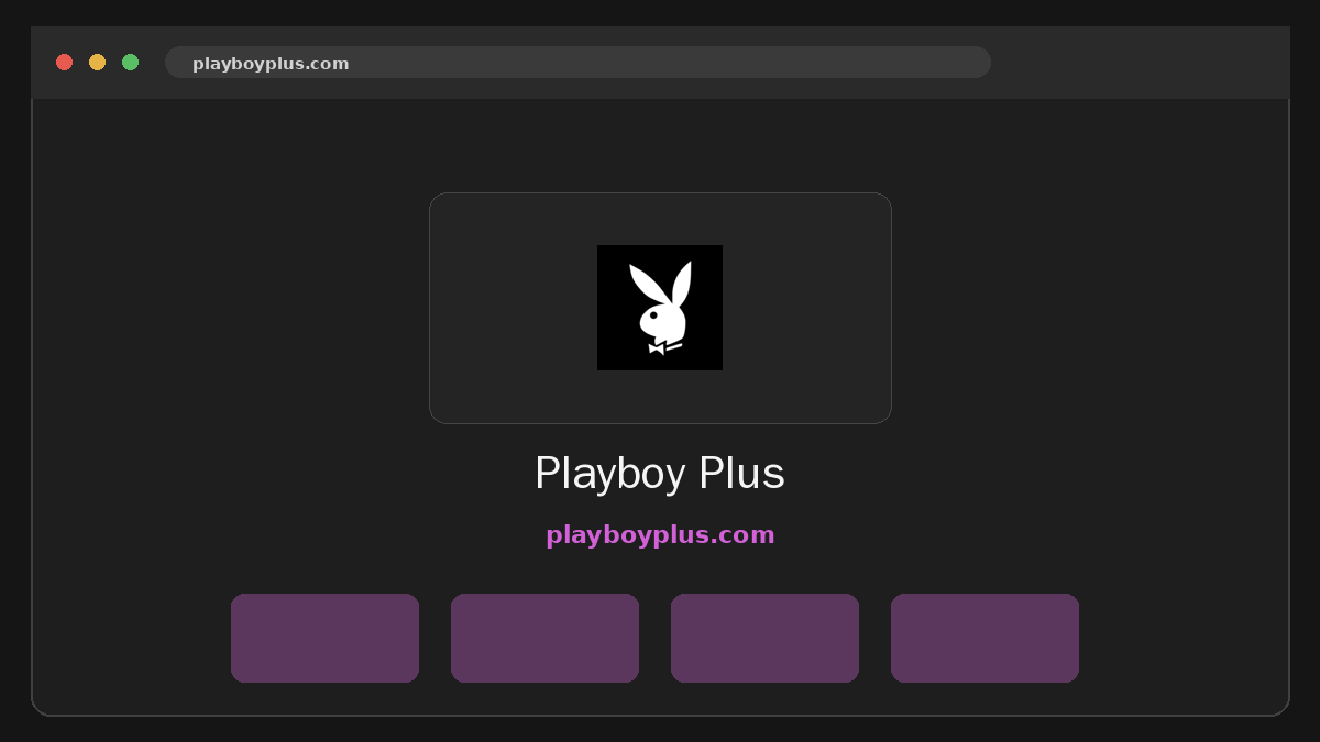 Playboy Plus website preview