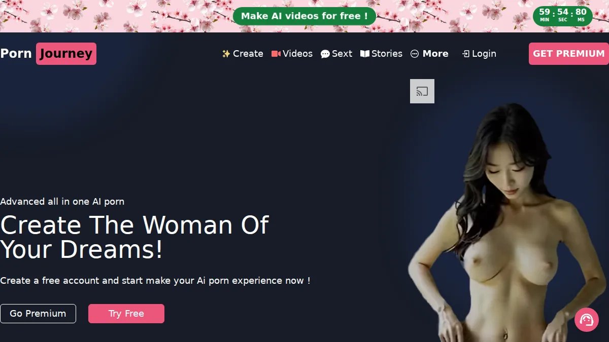 PornJourney website preview