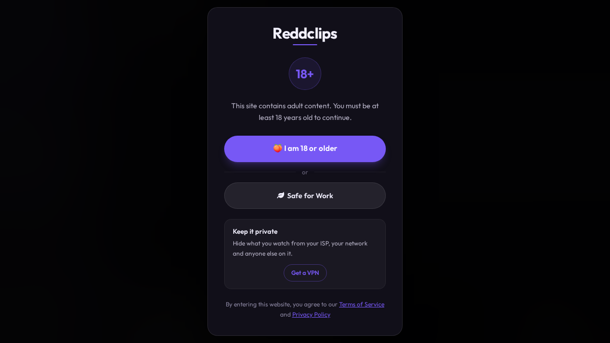 ReddClips website preview
