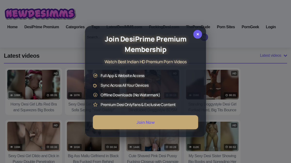Spicy MMS website preview