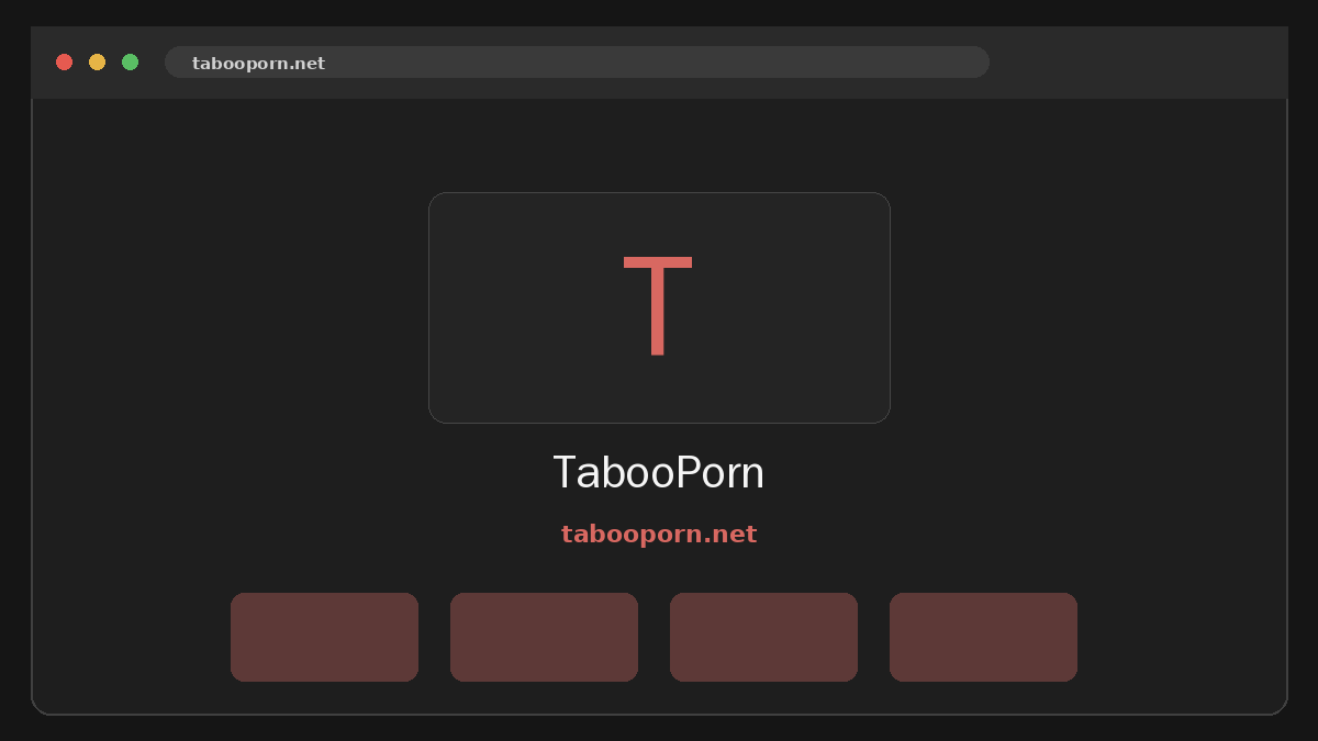 TabooPorn website preview