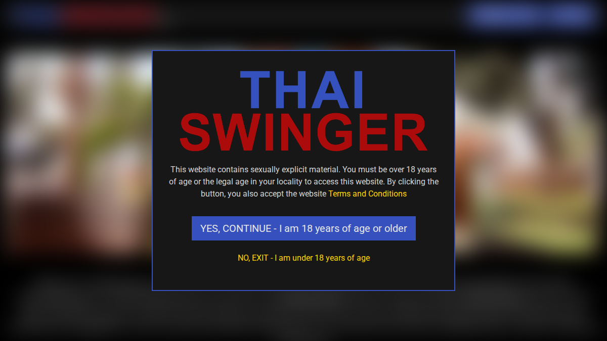 ThaiSwinger website preview