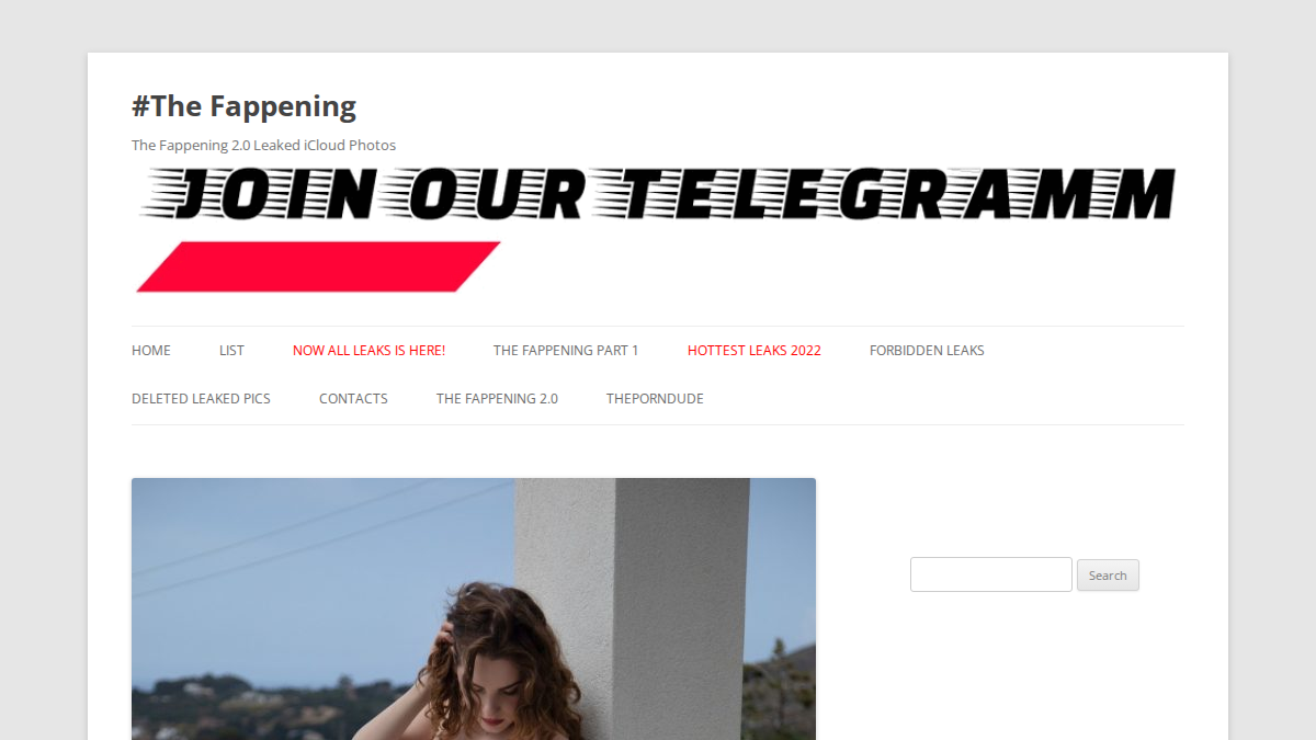 TheFappening.pro website preview