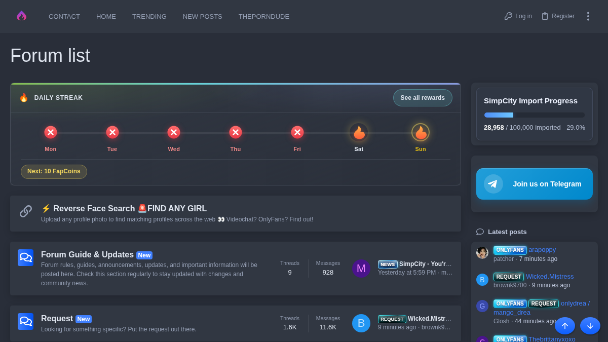 ThirstHub website preview