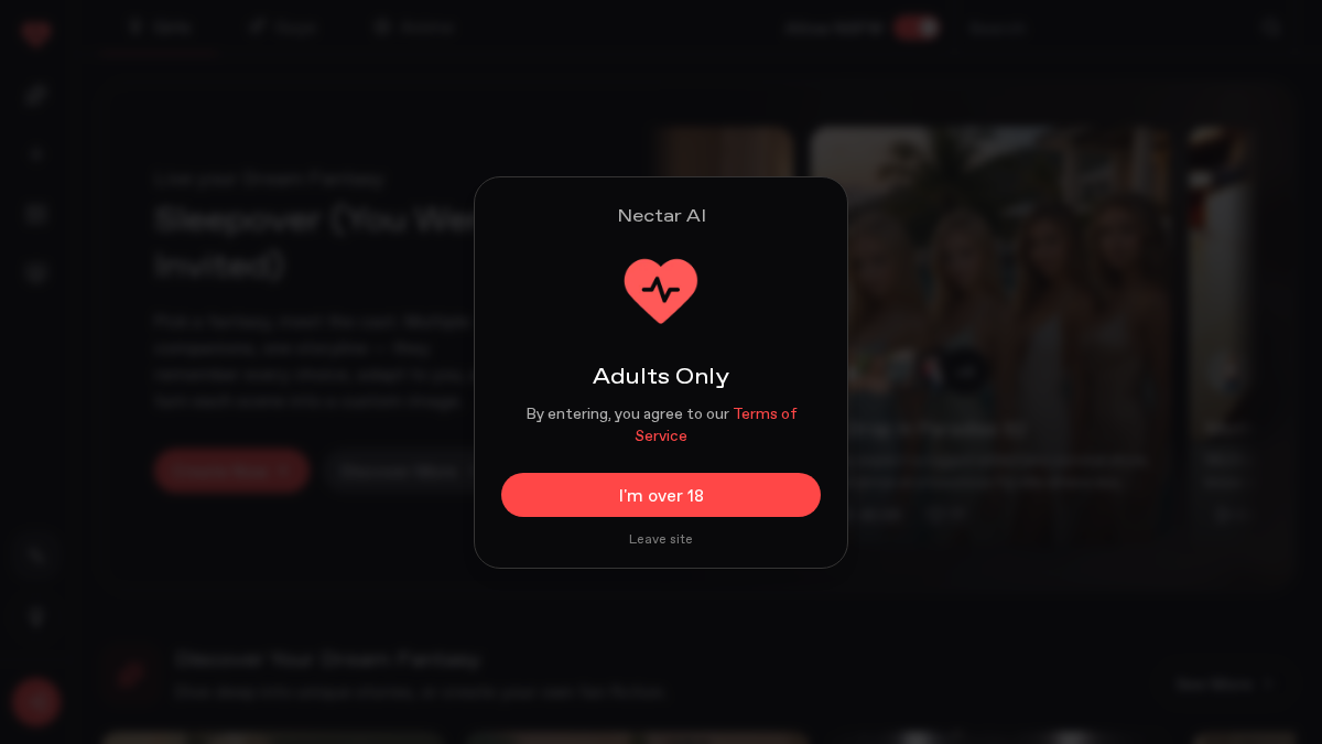 TryNectar website preview