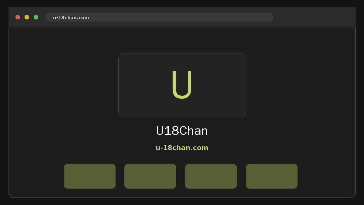 U18Chan website preview