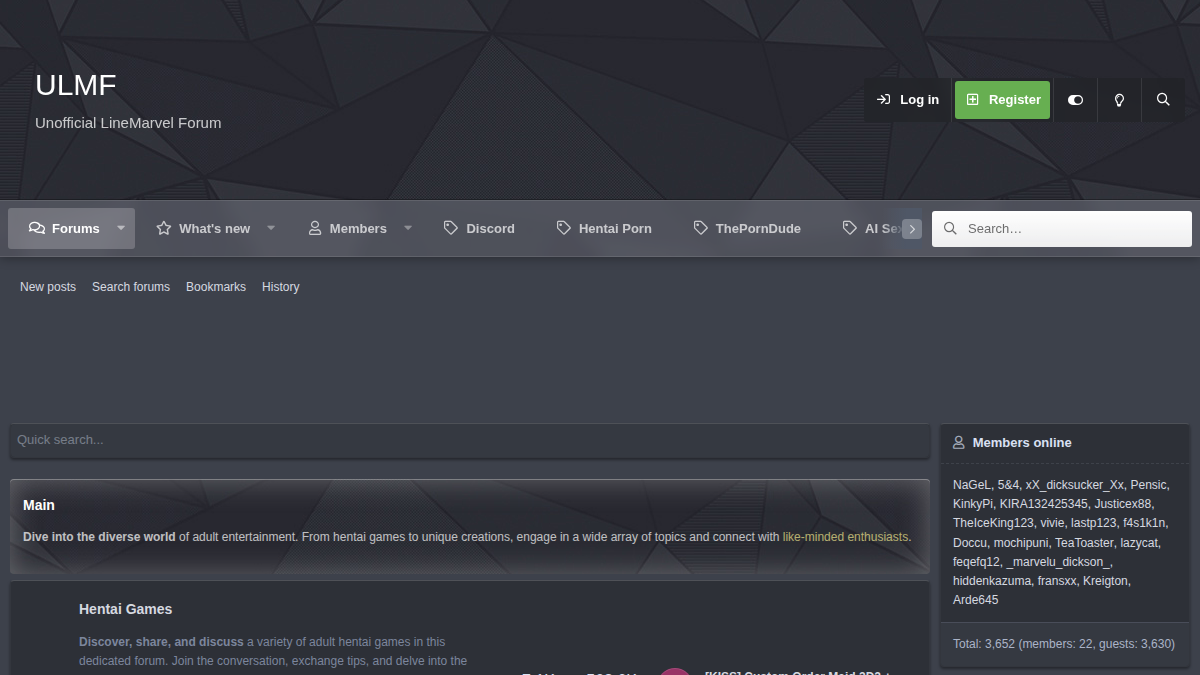 ULMF website preview