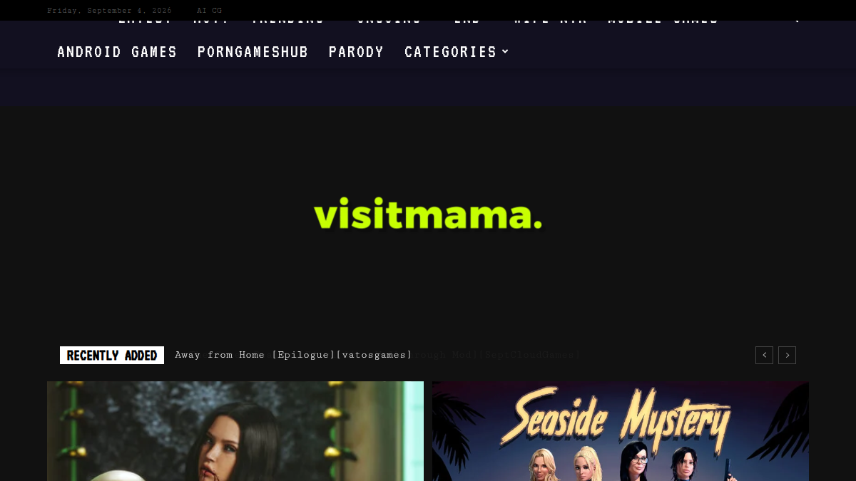 VisitMama website preview