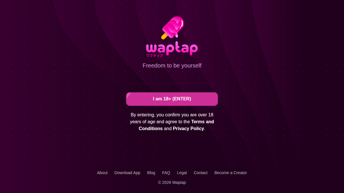 Waptap website preview