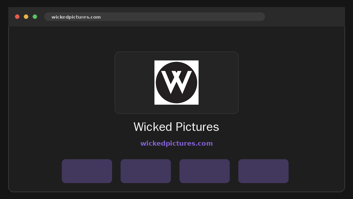 Wicked Pictures website preview