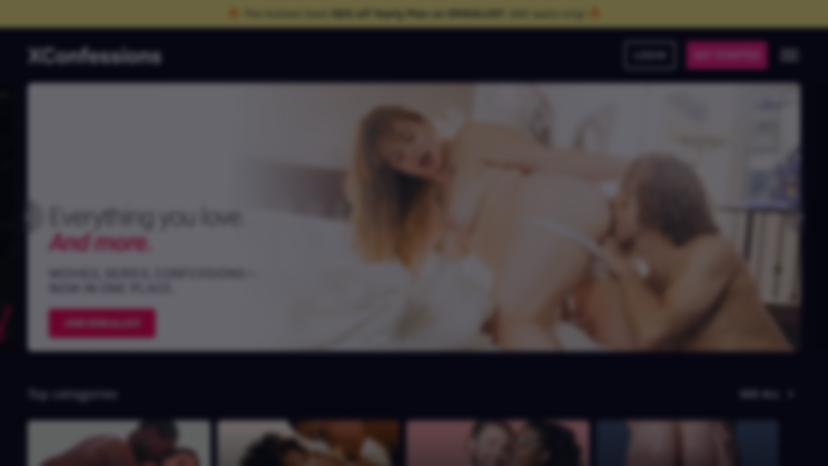 XConfessions website preview